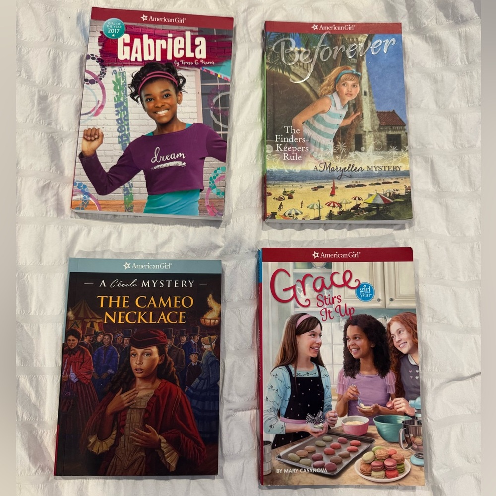 4 American Girl Books
